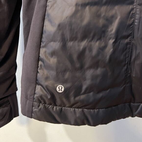 Lululemon Womens Down For A Run Pullover Size 6 Running Outdoor 1/3 Zip - Picture 7 of 12